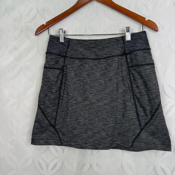 ATHLETA Excursion Skort Skirt Charcoal Gray Size S - Picture 7 of 7